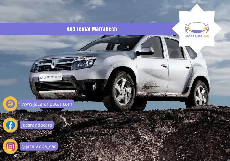 4x4 rental Marrakech